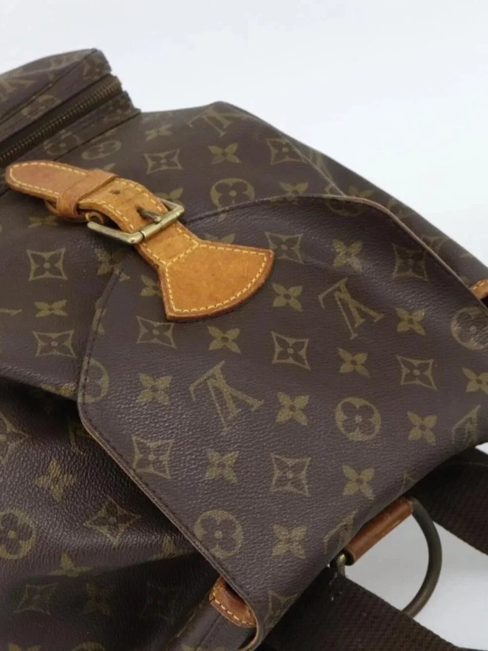 LOUIS VUITTON Monogram Montsouris GM Backpack M51135 LV Auth ka4969